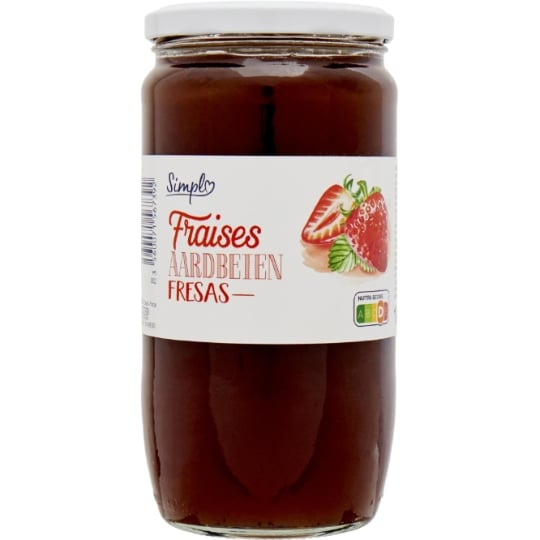 Confiture Fraise SIMPL