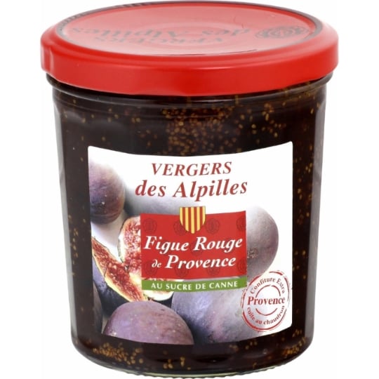 Confiture figue rouge de provence VERGERS DES ALPILLES
