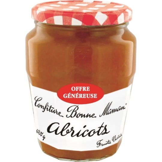 Confiture abricot BONNE MAMAN