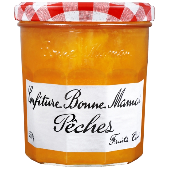 Confiture pêche BONNE MAMAN