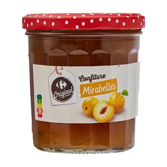 Confiture mirabelle CARREFOUR ORIGINAL