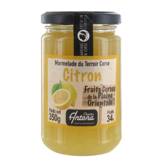 Marmelade 34% de fruits Terroir Corse CHARLES ANTONA