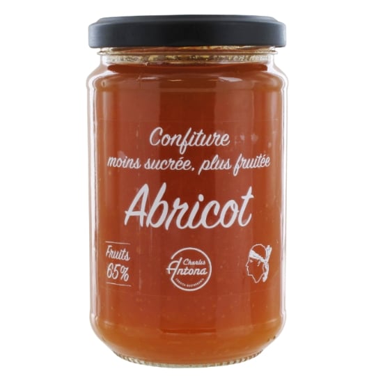 Confiture 65% fruits moins sucrée plus fruitée CHARLES ANTONA