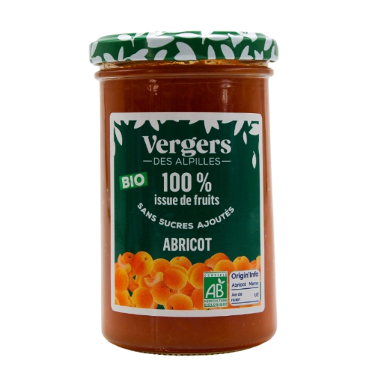 Confiture abricot Bio CONFITURELLE