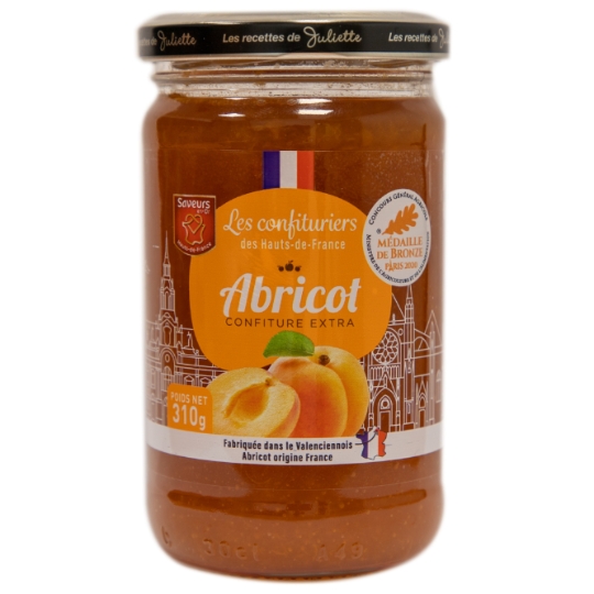 Confiture Extra Abricot CONFITURIERS DES HAUTS-DE-FRANCE