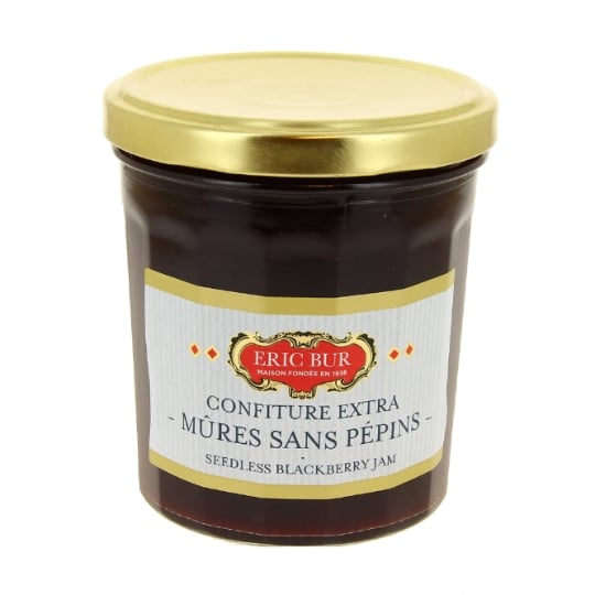 Confiture Extra Mûres Sans Pépins ERIC BUR