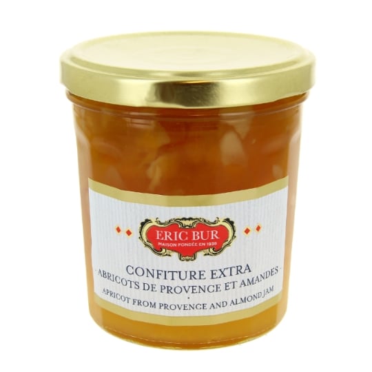 Confiture Extra Abricots de Provence et Amandes ERIC BUR