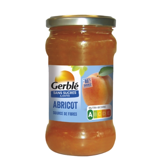 Préparation abricot sans sucres ajoutés GERBLE