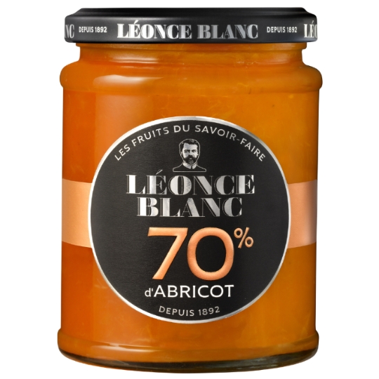 Confiture abricot 70% LEONCE BLANC