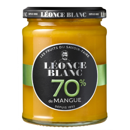 Confiture mangue allégée en sucres LEONCE BLANC