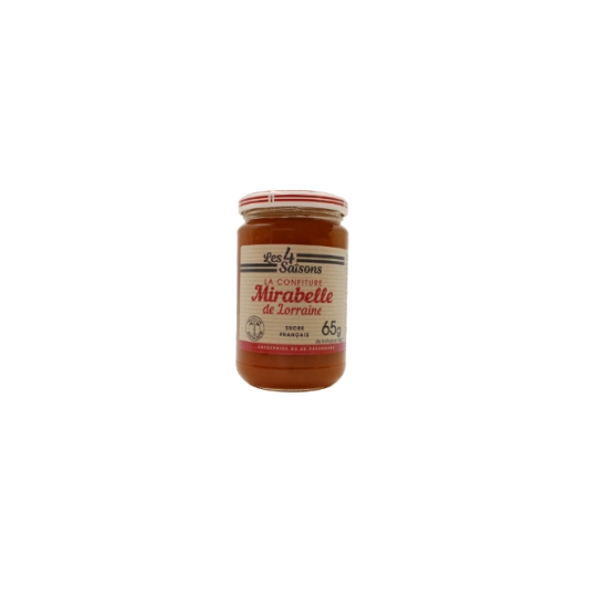 Confiture mirabelle LES 4 SAISONS