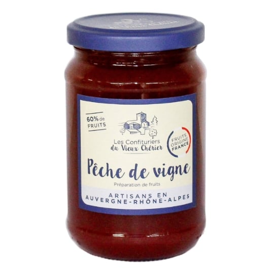 Préparation pêche de vigne LES CONFITURIERS DU VIEUX CHERIER