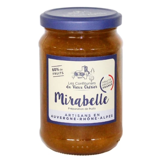 Confiture mirabelle LES CONFITURIERS DU VIEUX CHERIER