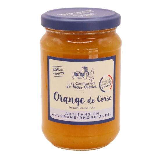 Préparation de Fruits Orange de Corse 60% de Fruits LES CONFITURIERS DU VIEUX CHERIER