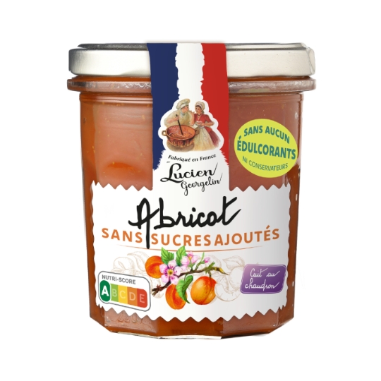 Préparation abricot sans sucres ajoutés LUCIEN GEORGELIN