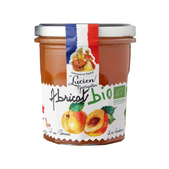 Confiture bio abricot LUCIEN GEORGELIN