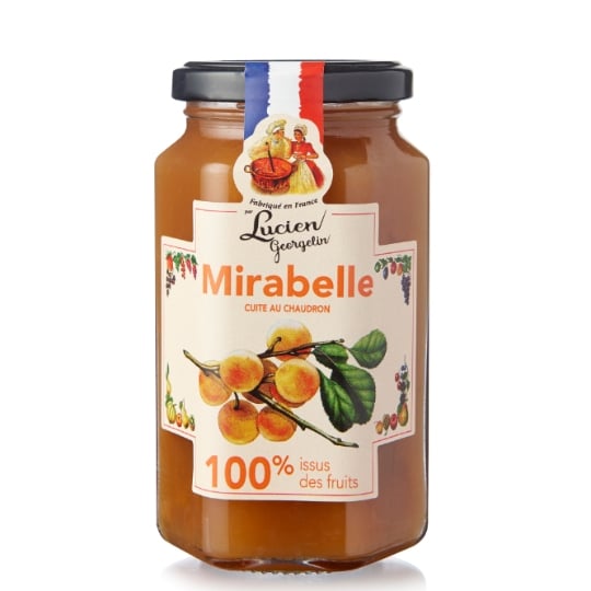 Préparation 100% issus des fruits cuite au chaudron sans sucres ajoutés LUCIEN GEORGELIN