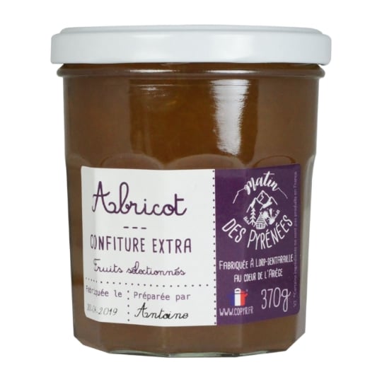 Confiture abricot MATIN DES PYRENEES