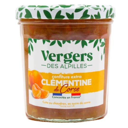 Confiture clémentine corse VERGERS DES ALPILLES