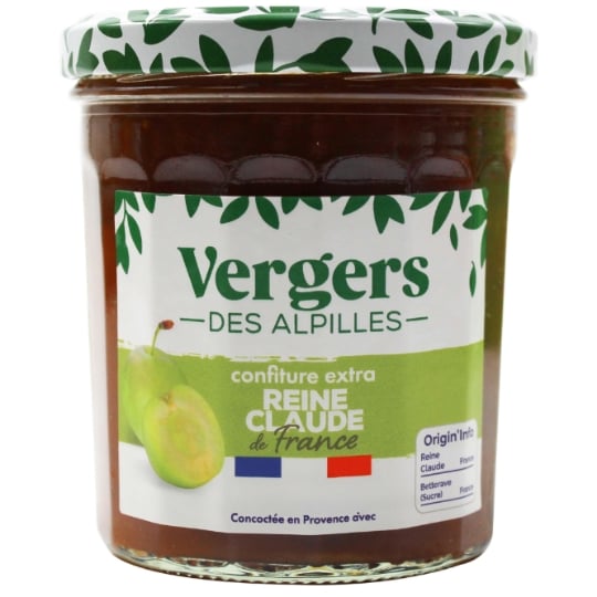 Confiture Extra Reine-Claude de France VERGERS DES ALPILLES