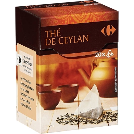 Thé Noir Ceylan CARREFOUR
