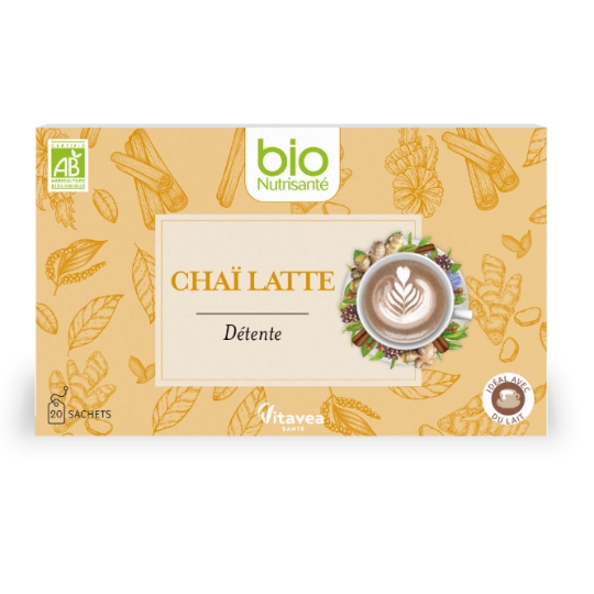 Thé Noir Chaï Latte - Détente Bio BIONUTRISANTE