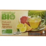 Thé Vert Agrumes Bio CARREFOUR BIO