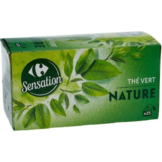Thé Vert Nature CARREFOUR SENSATION