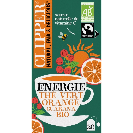 Thé Vert Energie Bio CLIP