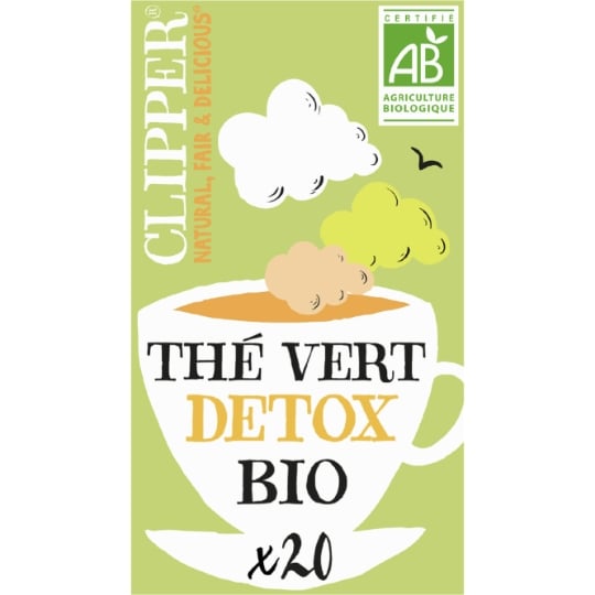 Thé Vert Detox Bio CLIPPER