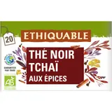 Thé Noir Tchaï Aux Epices Darjeeling Bio ETHIQUABLE