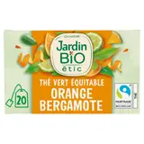 Thé Vert orange bergamote Bio JARDIN BIO ETIC