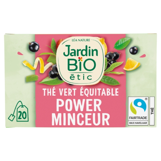 Thé Vert équitable minceur bio JARDIN BIOLOGIQUE