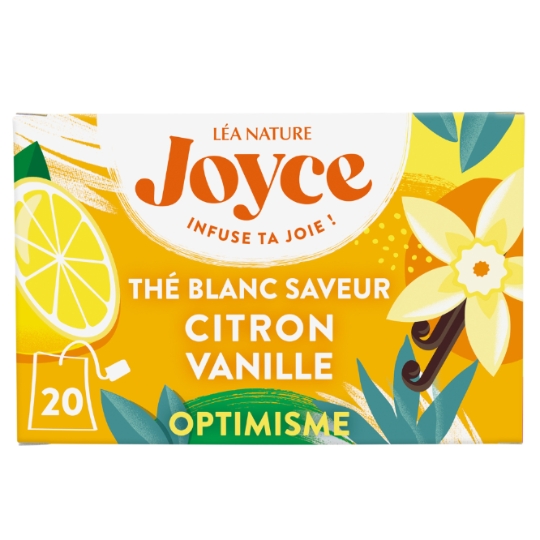 Thé Blanc saveur tarte au citron Optimisme JOYCE