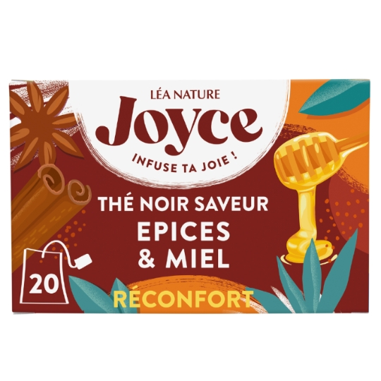 Thé Noir saveur pain d'épices Réconfort JOYCE