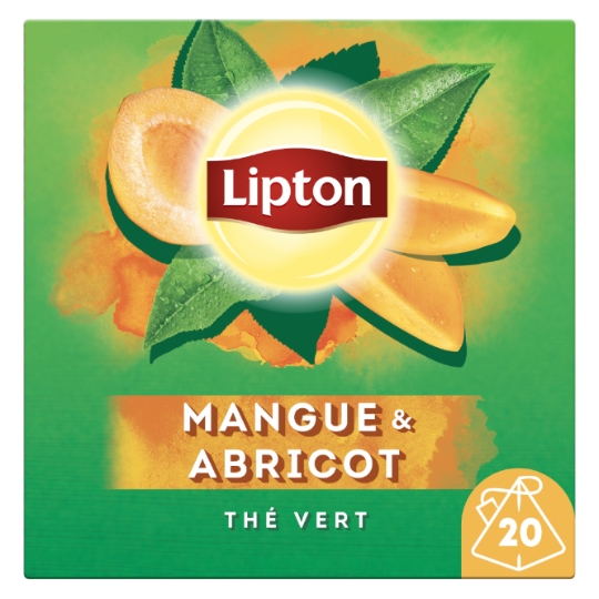 Thé Vert Mangue Abricot LIPTON