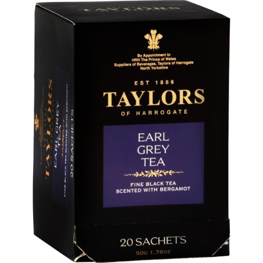 Thé Noir Earl Grey Tea TAYLORS OF HARROGATE