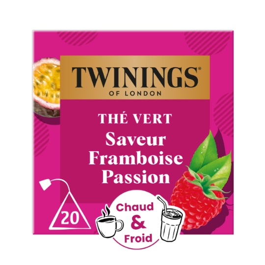 Thé Vert Framboise Passion TWININGS