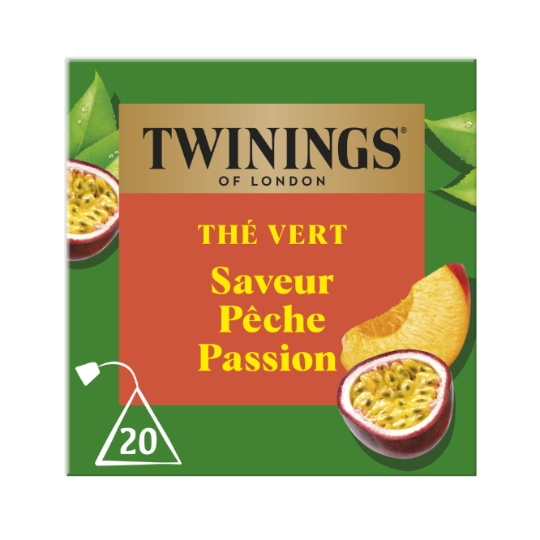 Thé Vert Saveur Pêche Passion TWININGS