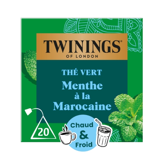 Thé Vert menthe à la marocaine TWININGS