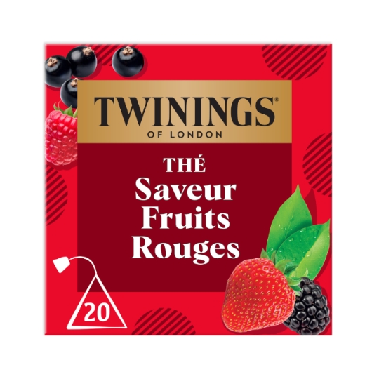 Thé Noir Saveur Fruits Rouges TWININGS