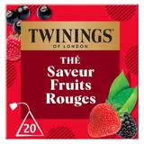 Thé Noir Saveur Fruits Rouges TWININGS