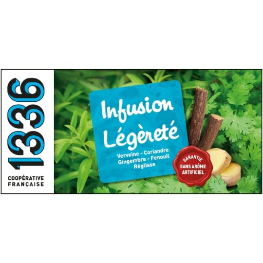 Infusion Verveine Coriandre Réglisse Mélisse Gingembre Légèreté 1336.0