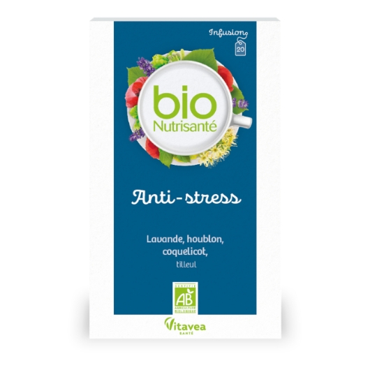 Infusion Anti-stress Passiflore Aubépine Bio BIONUTRISANTE