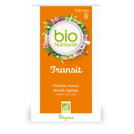 Infusion Transit Fenouil Mauve Séné Bio BIONUTRISANTE