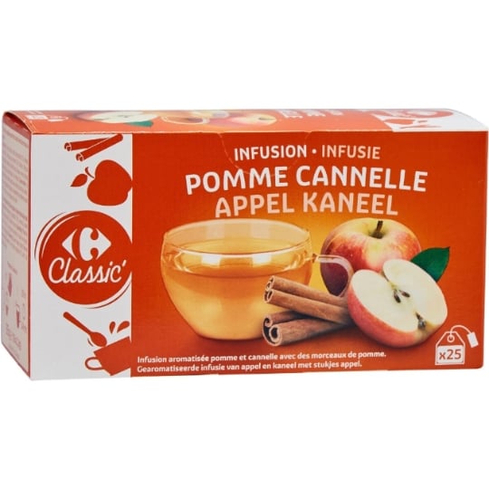 Infusion Pomme Cannelle CARREFOUR CLASSIC'