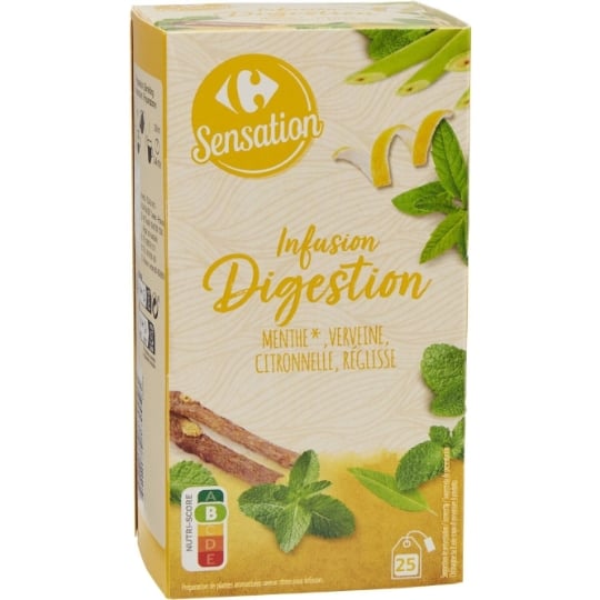 Infusion Après Repas Digestion CARREFOUR SENSATION