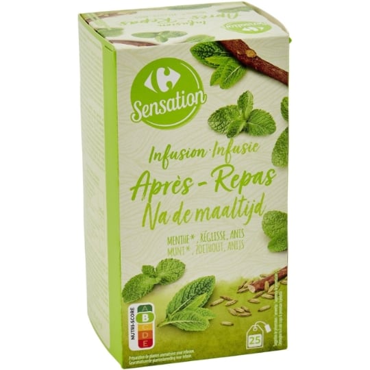 Infusion Après-Repas CARREFOUR SENSATION