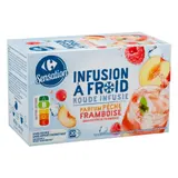 Infusion à Froid Pêche Framboise Sans Sucres CARREFOUR SENSATION