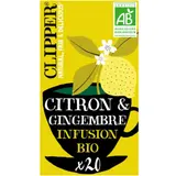 Infusion Citron Gingembre Bio CLIPPER